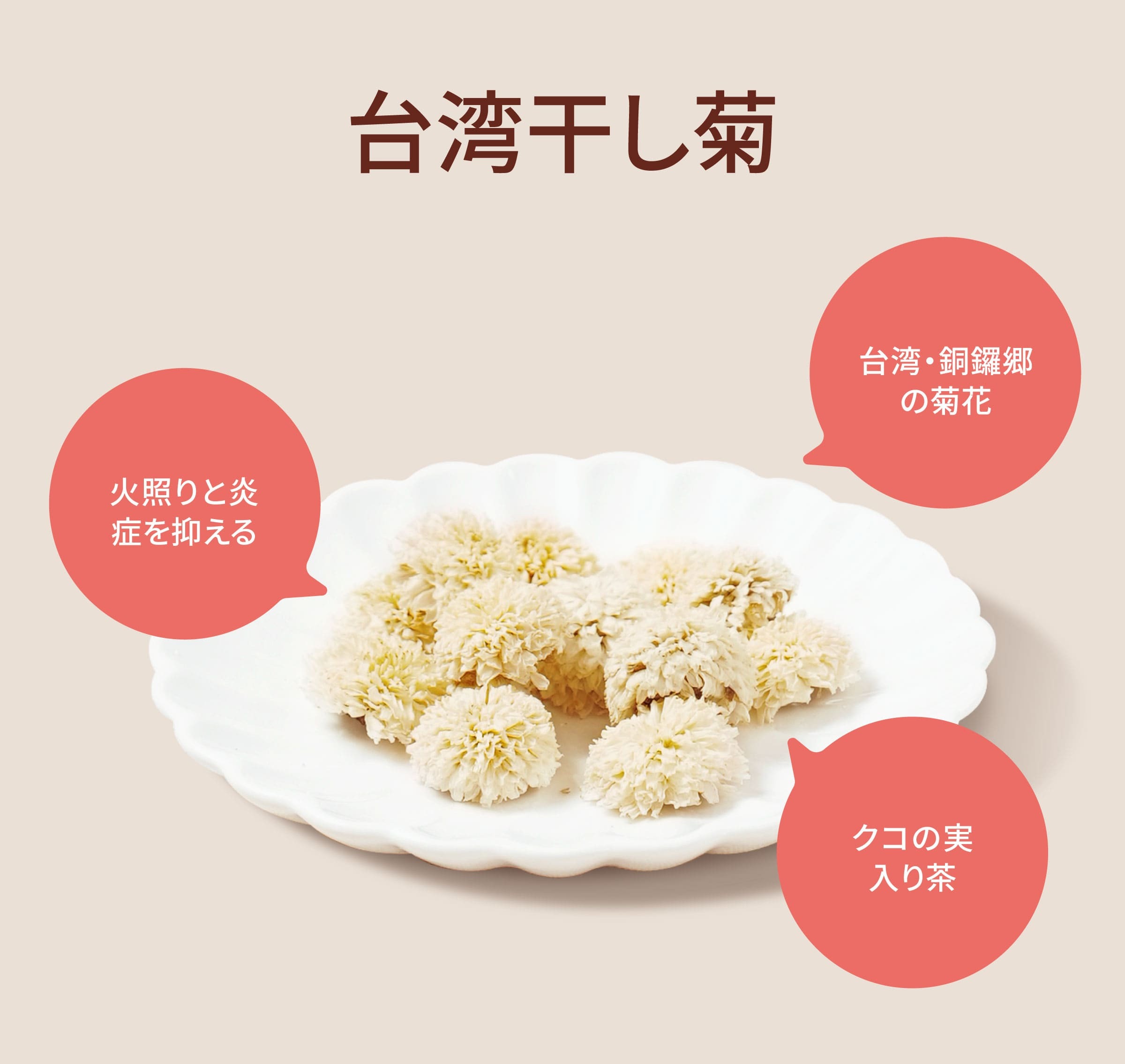 Dengyi 台湾干し菊の特徴