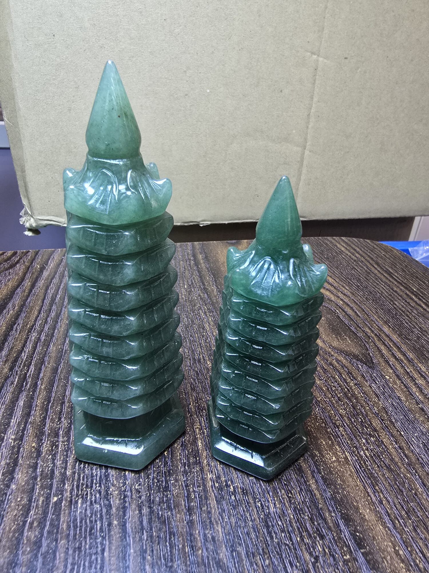 🔮能量水晶🔮東陵玉文昌塔 (H7 CR93)