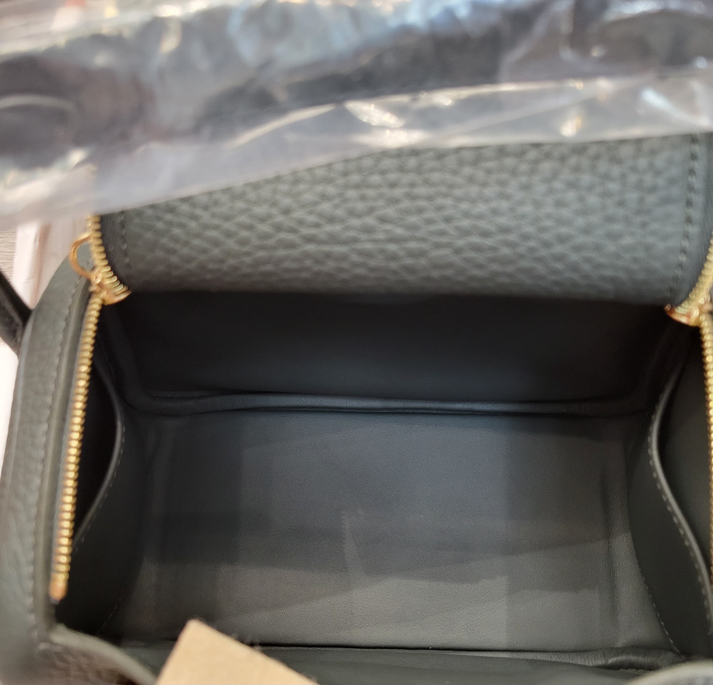 HERMES MINI LINDY 2 Q0 VERT MANGROVE CC