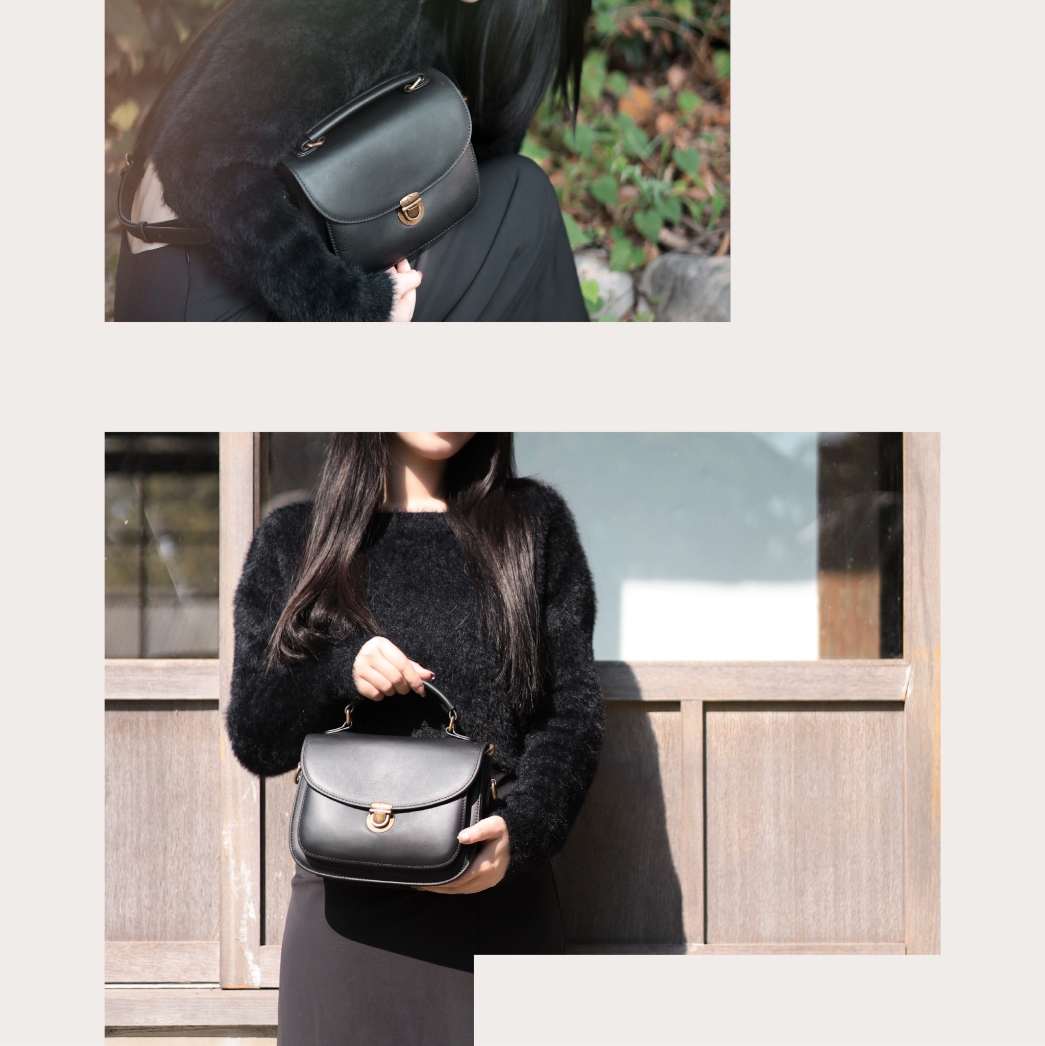 可調整背帶設計,因應不同身形與風格切換