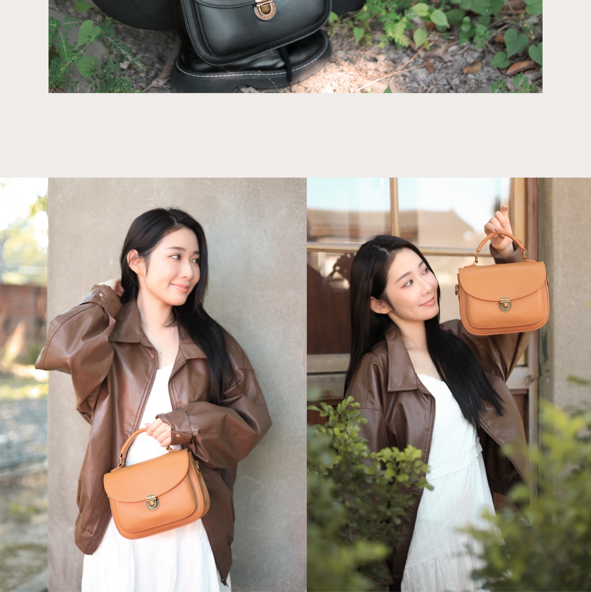 日常、約會、旅行皆宜的小方包,不分場合完美融入