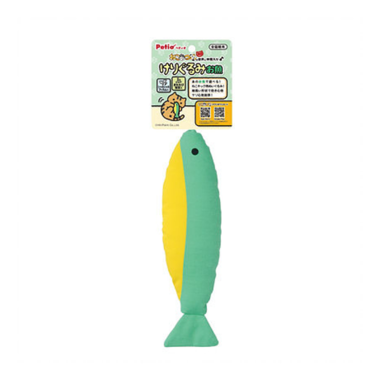 Petio - Cat Toy - Soft Stuffed (Fish)