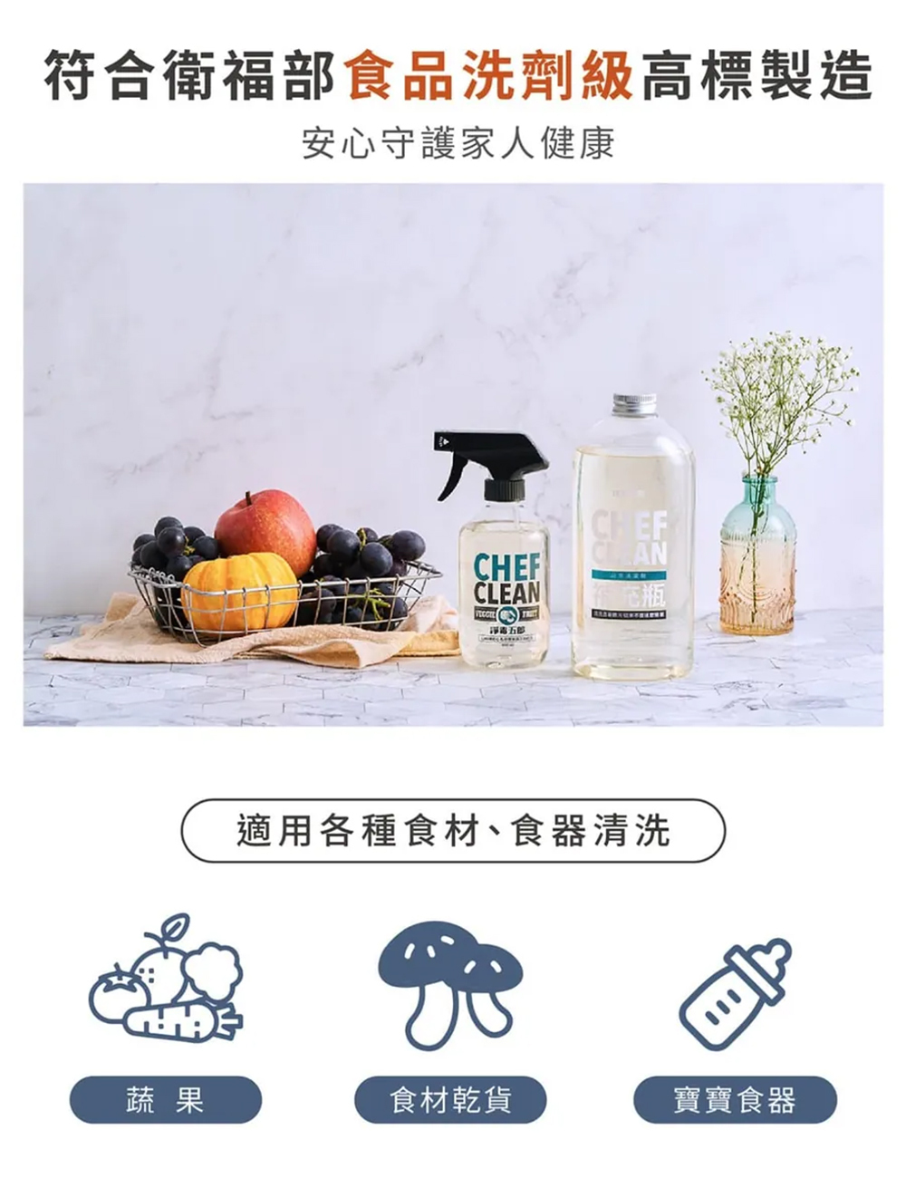 【淨毒五郎】蔬果清潔劑 400ml