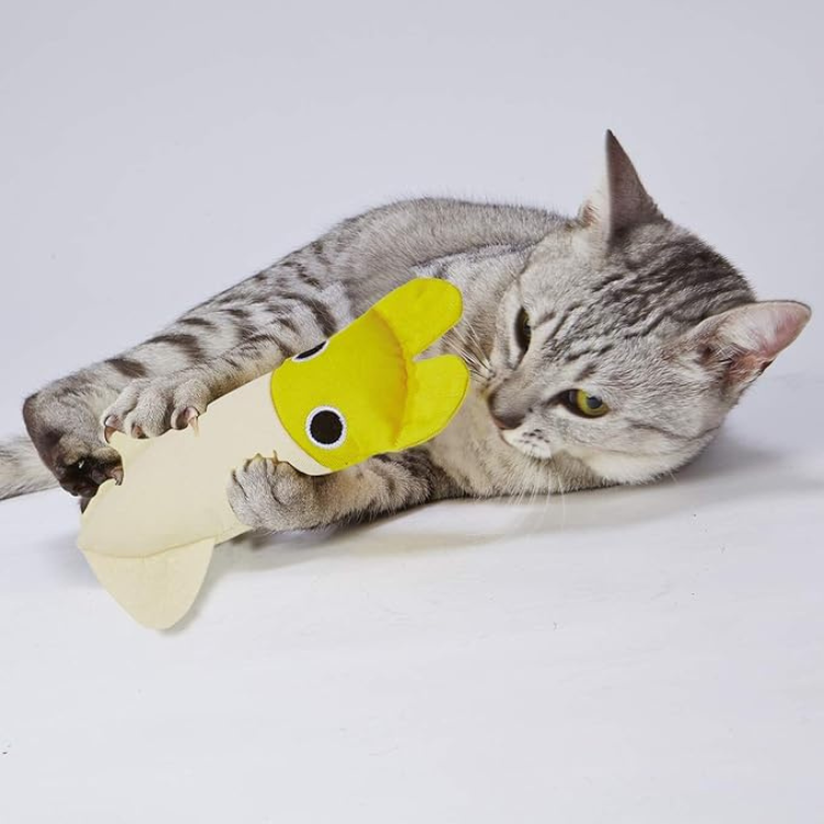 Petio - Cat Toy - Kicking Stuffed (Squid)