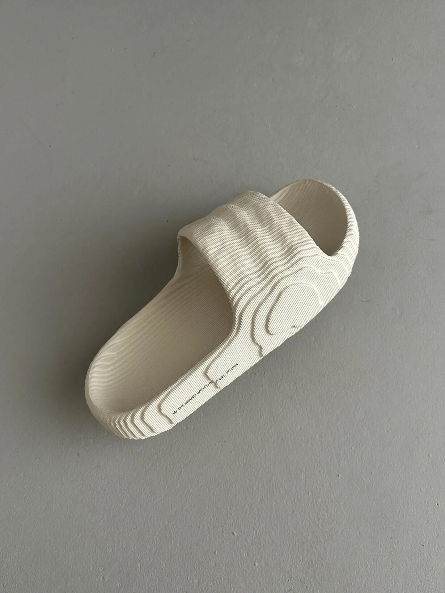 ADIDAS ADILETTE 22 水波紋 石紋 奶油白 米色 米色 拖鞋 防水拖 海灘拖 男鞋 GX6950 / 預購