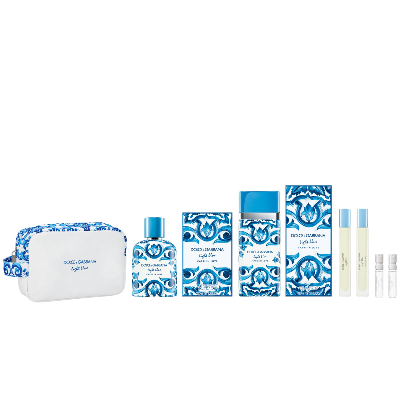 DOLCE&GABBANA Light Blue Capri in Love 情侶香氛套裝