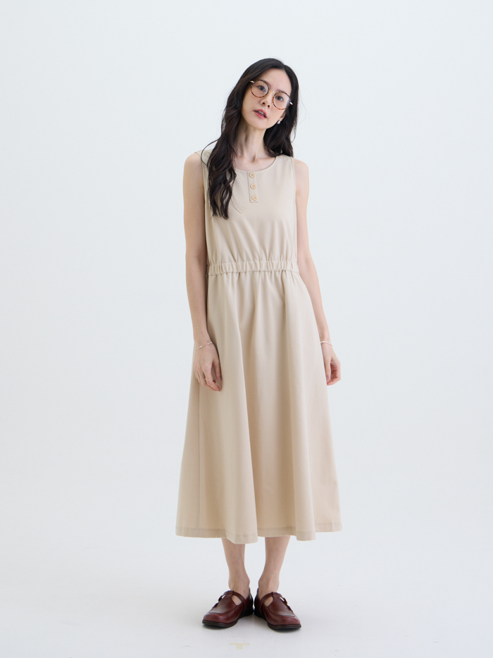 海嶼午後無袖洋裝-沐陽