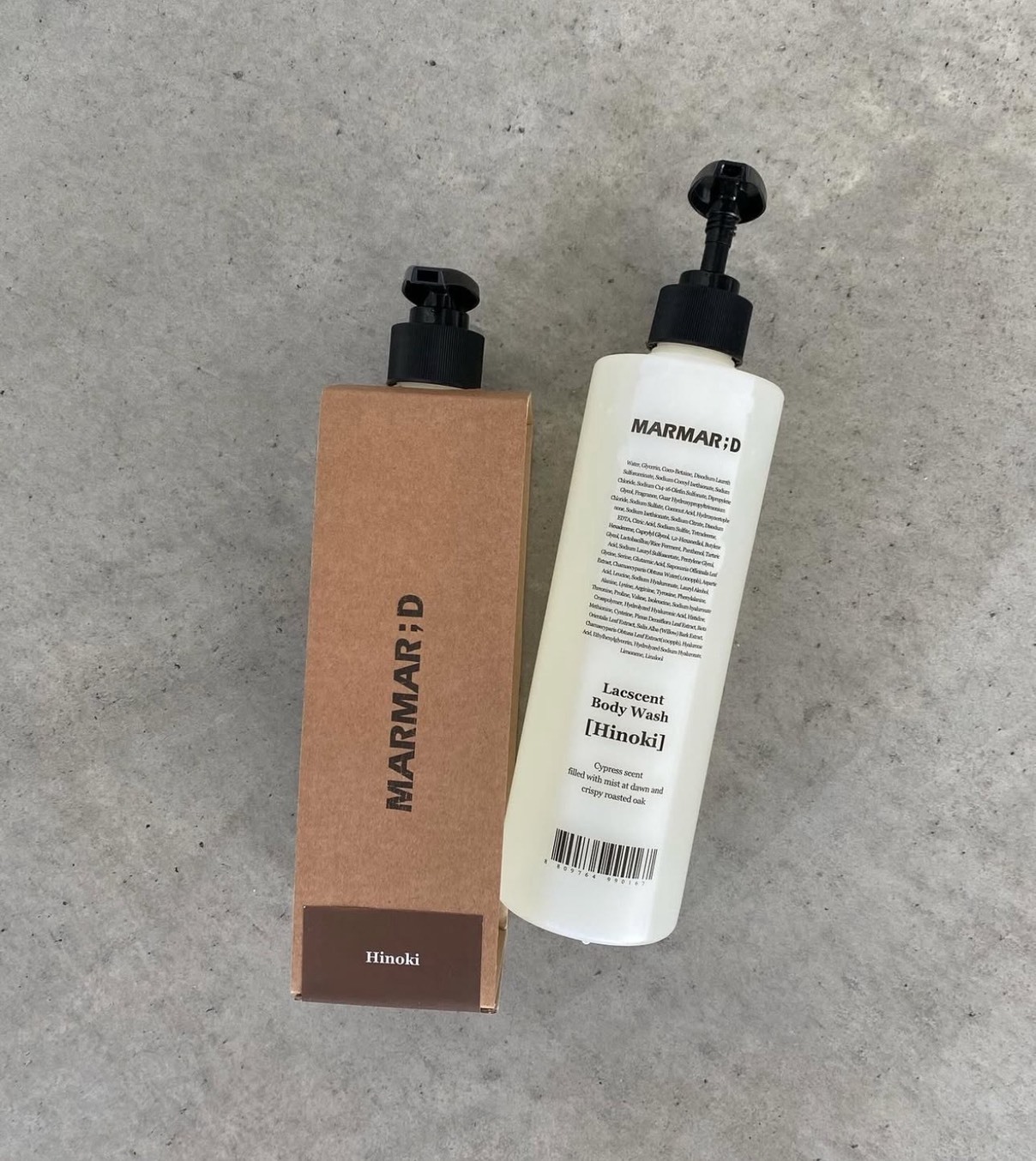 (預購商品 8/4收單) 韓國 MARMAR;D 森林系香氛身體沐浴露 488ML