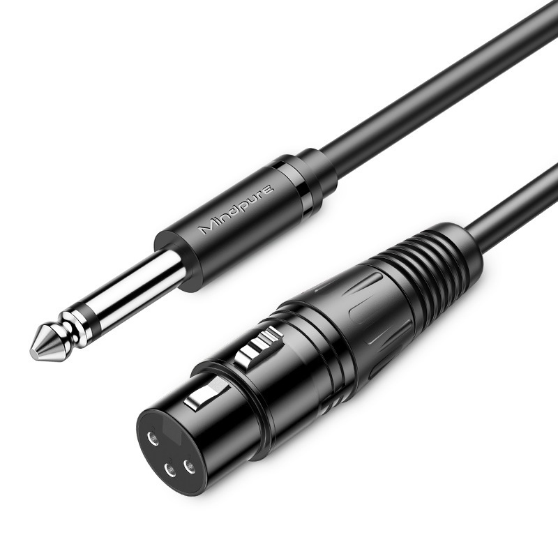 Mindpure 6.5mm 轉 XLR / Cannon 卡儂母音頻線 (1.5m - 5m)