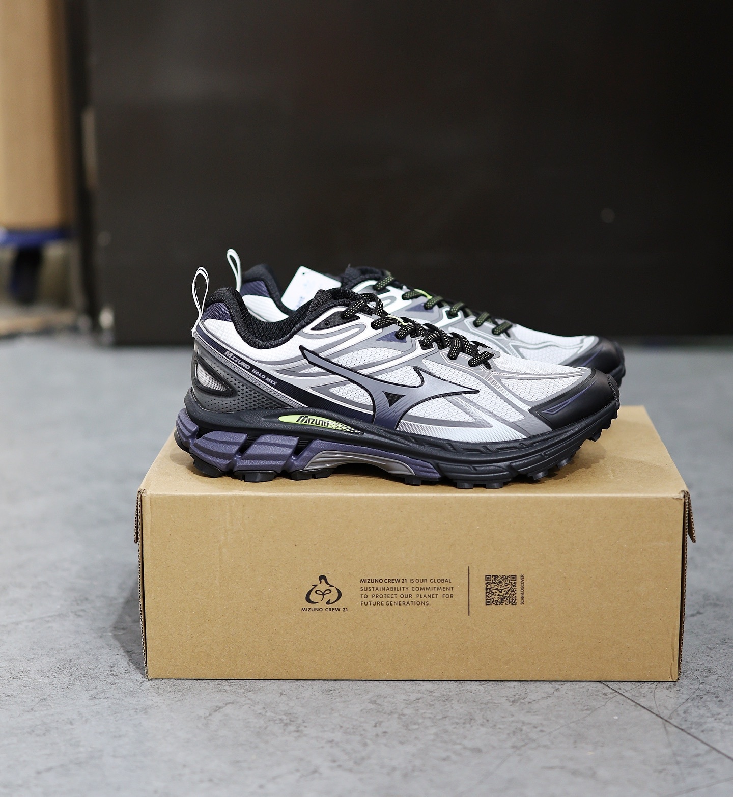 Mizuno Halo Mix TL Black Grey 黑星米灰 機能風跑鞋 D1GH251203