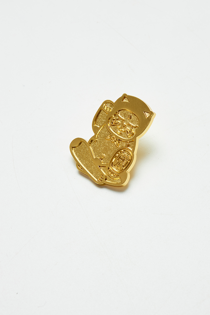 Lazy Mung Mung Pin｜Gold｜Hong Kong Original Design