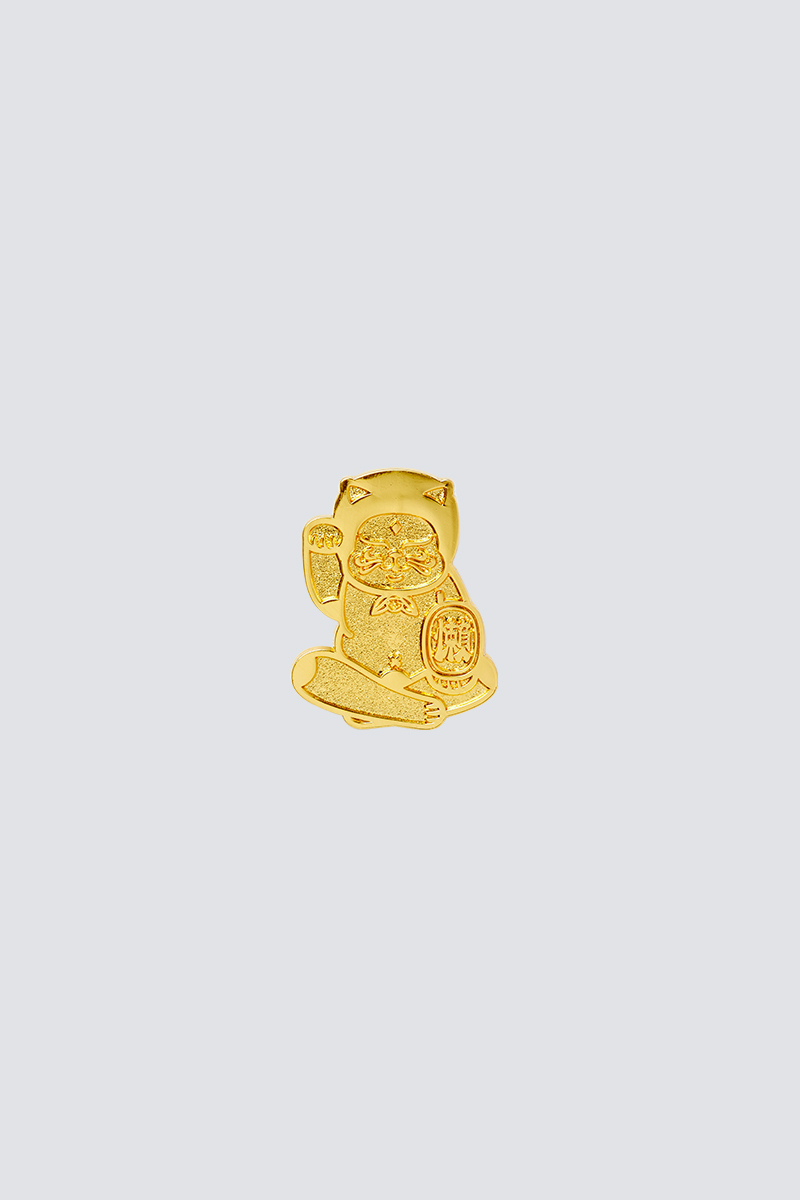 Lazy Mung Mung Pin｜Gold｜Hong Kong Original Design