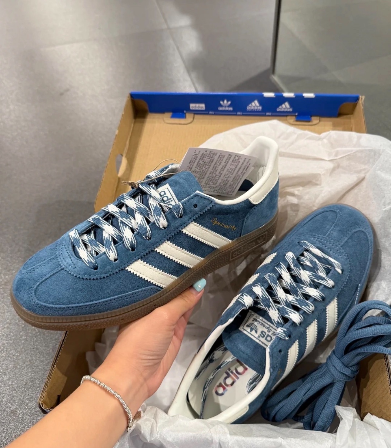Adidas Originals HANDBALL SPEZIAL 莓果藍復古藍 ki5941