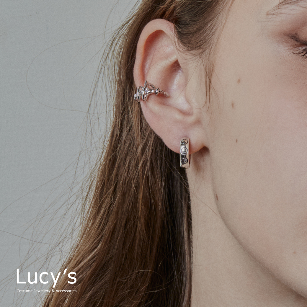 流動閃耀 耳骨夾 (122947)