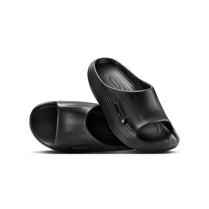 Nike ReactX Rejuven8 Slide "Triple Black" W 黑 恢復鞋 泡棉 防水 拖鞋 女鞋 HV4484-001 [台灣現貨]