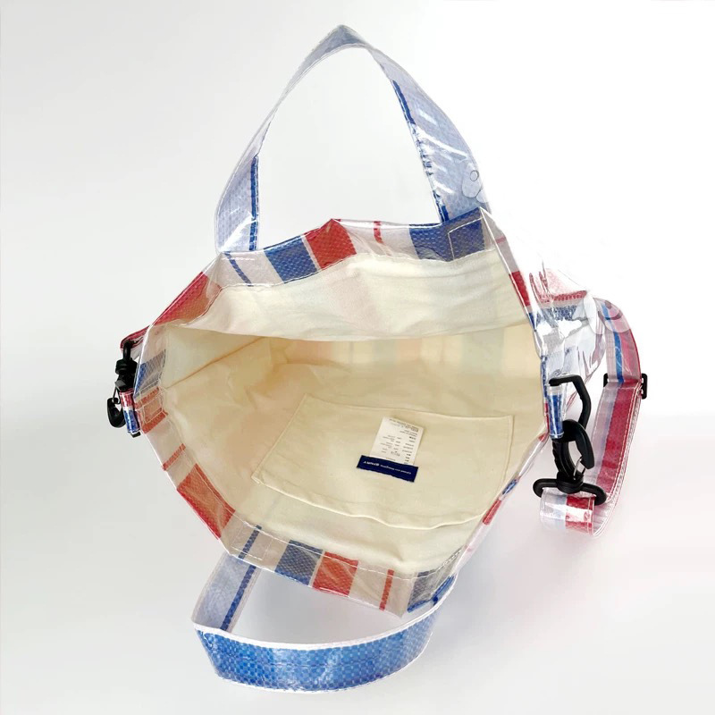 斜跨編織購物包