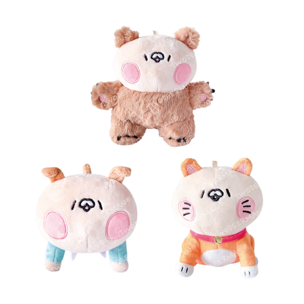 汪金發/凹嗚金發/喵金發 絨毛吊飾(每單限購3)