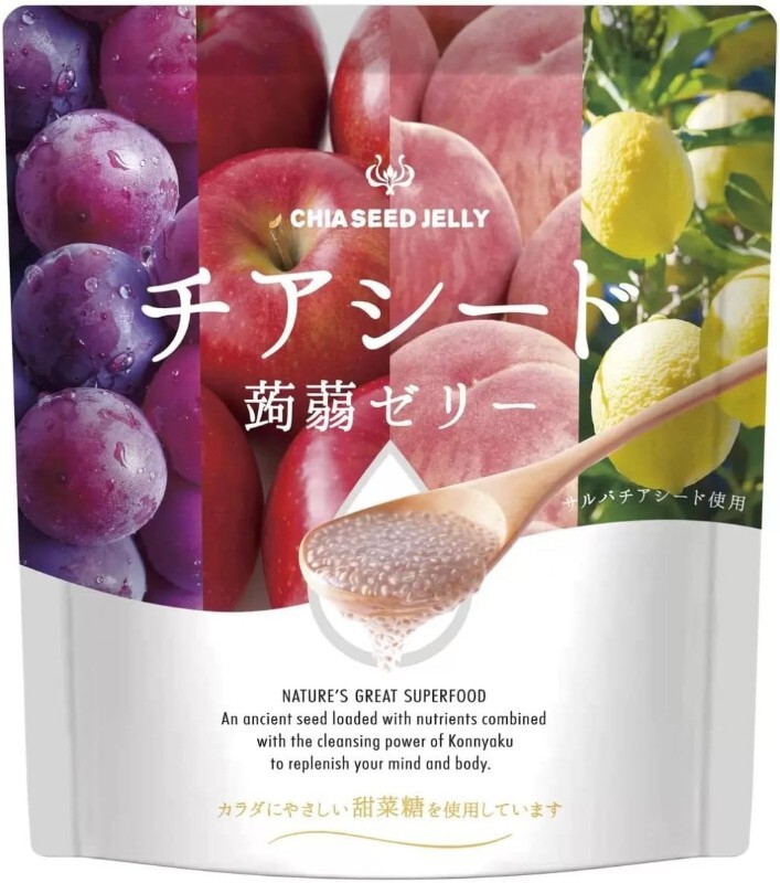 日本COSTCO限定｜奇亞籽蒟蒻果凍 60入