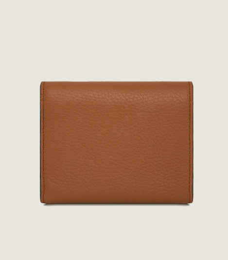1SA0730-038 STRATHBERRY Mosaic Trifold Wallet Grain - Tan #20241-100-704-450 (B-EU-E)