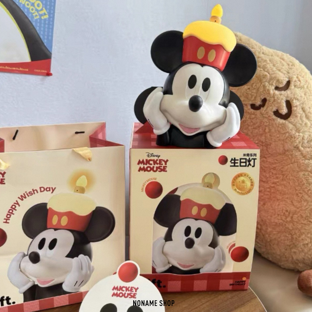 迪士尼 MICKY 米奇 復古 生日禮物 聲控 裝飾 夜燈 氛圍燈