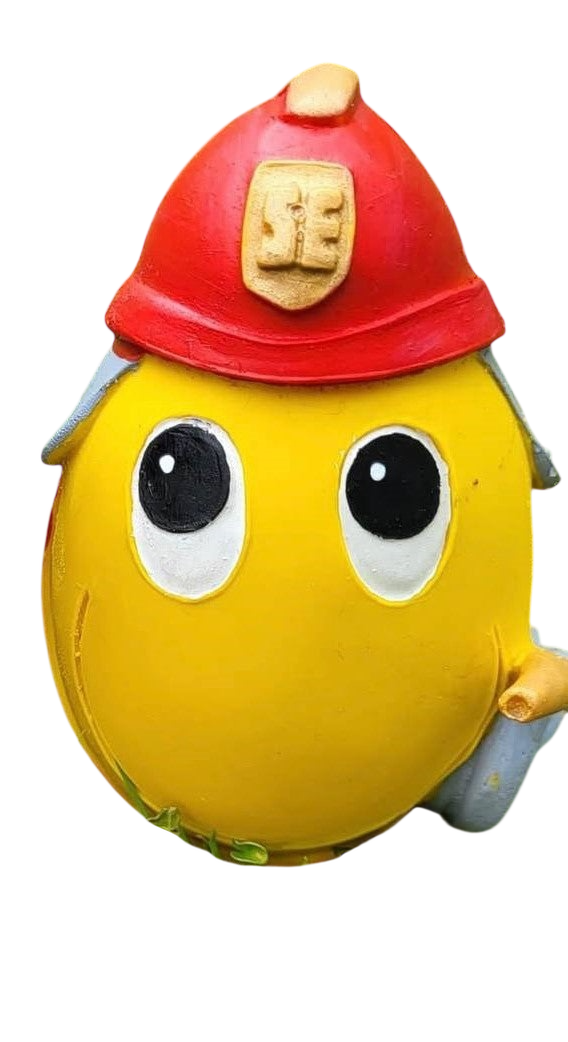 《 Lanco 》天然無毒橡膠玩具【消防蛋】