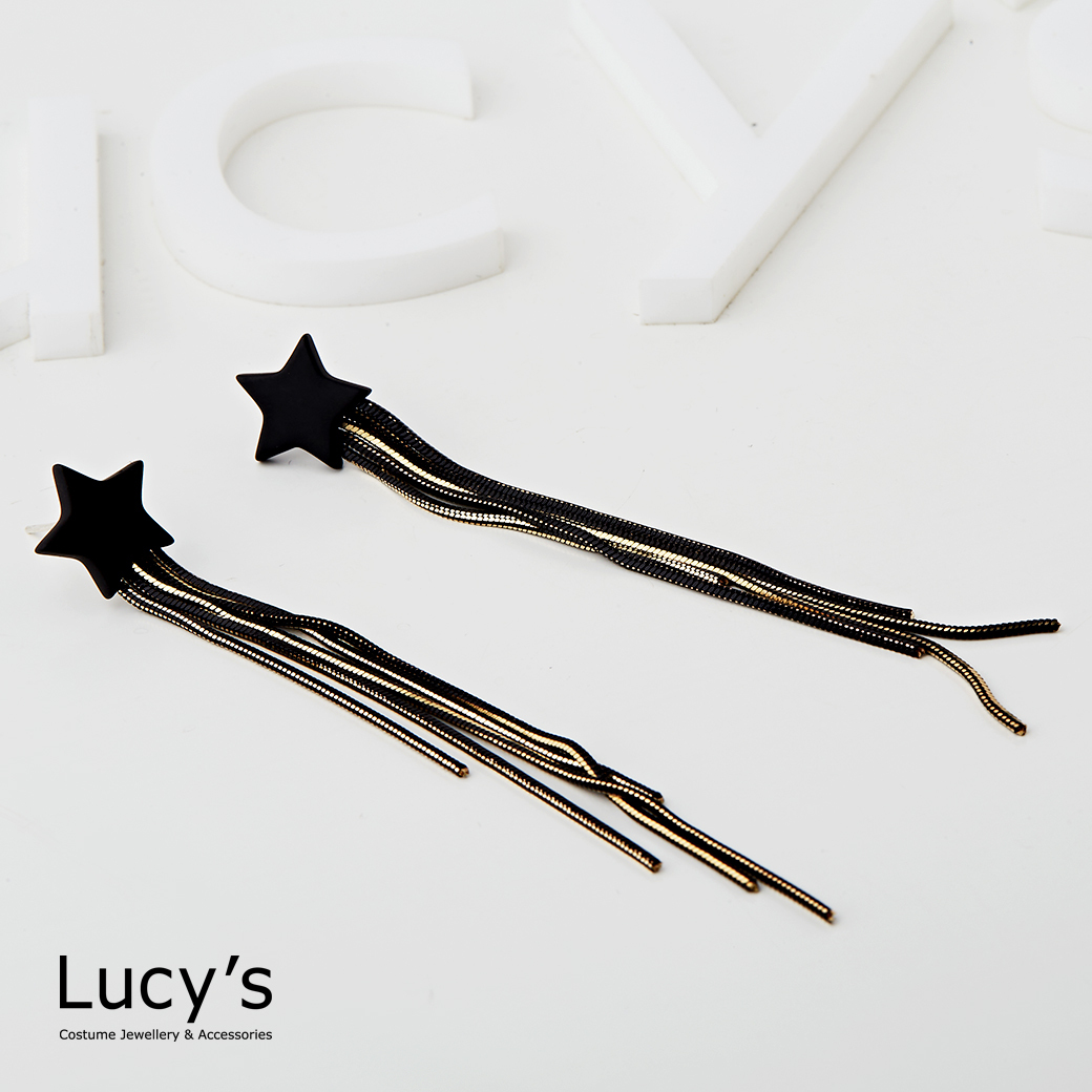 黑夜星辰 耳環 (123584)