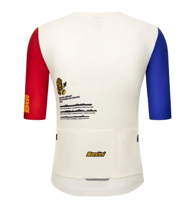 Santini 2025環法首站里爾【薯條衫】 競賽貼身 男女共版