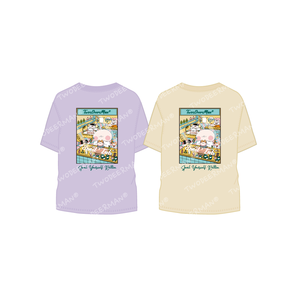 Spoil Lab純棉落肩T