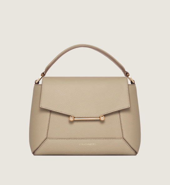 1SA0730-047 STRATHBERRY Mosaic Top Handle Grain - Sand #20252-125-680-428 (B-BO-E)