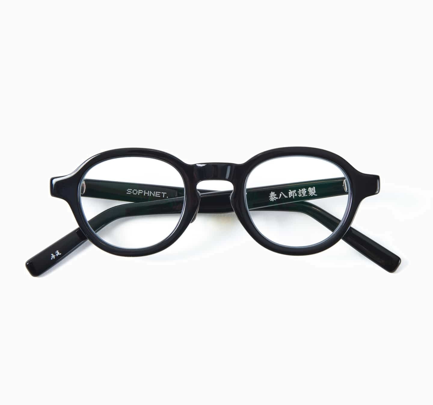 SOPHNET 2025 A/W ROUND GLASSES by Taihachiro (泰八郎謹製) - BLACK PRE ORDER ITEM (預訂中)