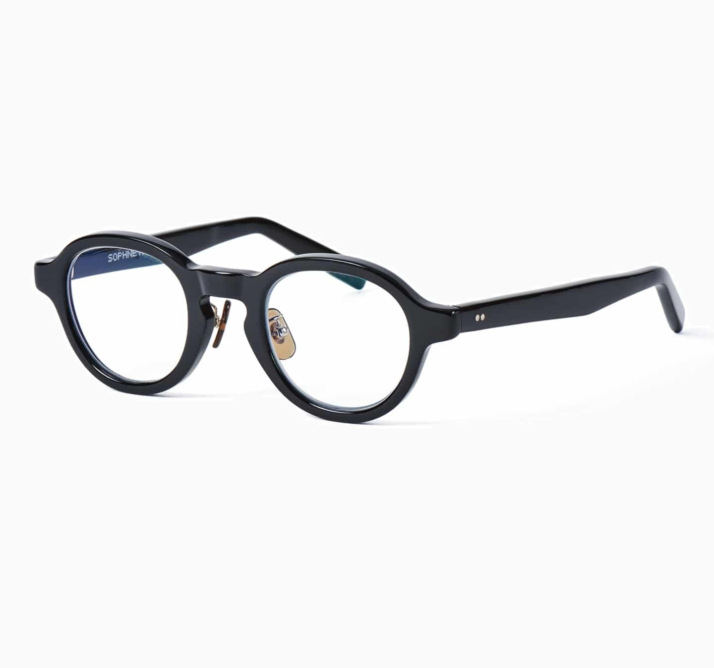 SOPHNET 2025 A/W ROUND GLASSES by Taihachiro (泰八郎謹製) - BLACK PRE ORDER ITEM (預訂中)
