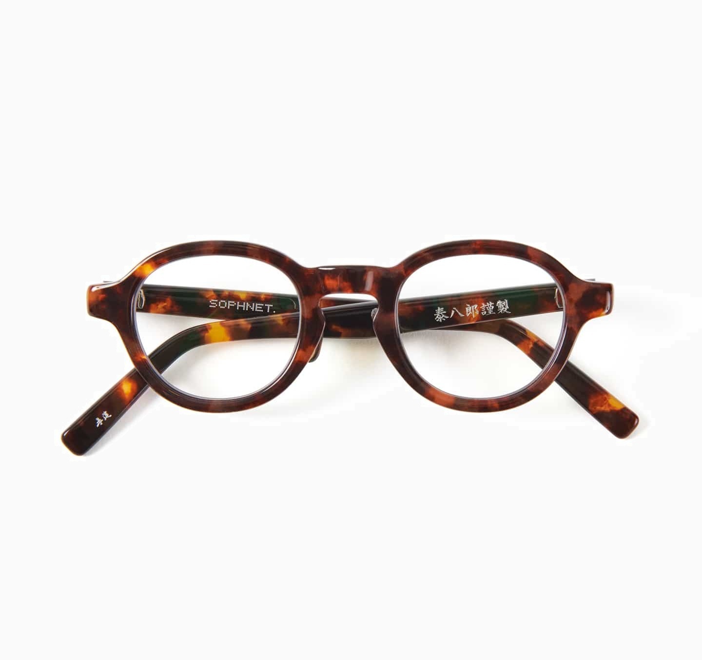SOPHNET 2025 A/W ROUND GLASSES by Taihachiro (泰八郎謹製) - BROWN PRE ORDER ITEM (預訂中)