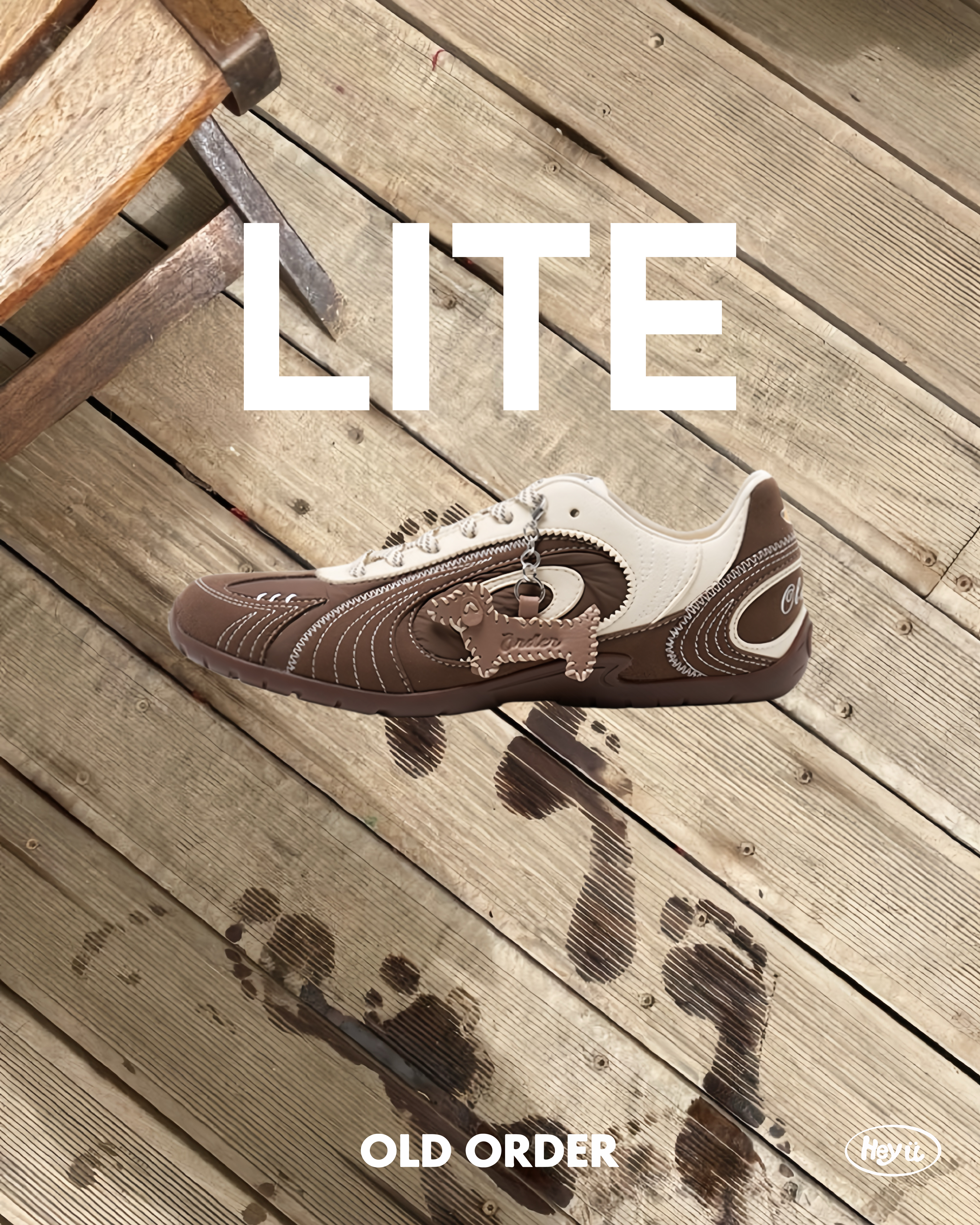 OLD ORNER LITE HAPPY DOG 棕色