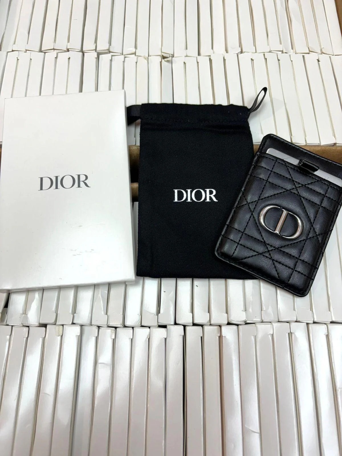 Dior Beauty專櫃贈品 卡片套連鏡 附索袋