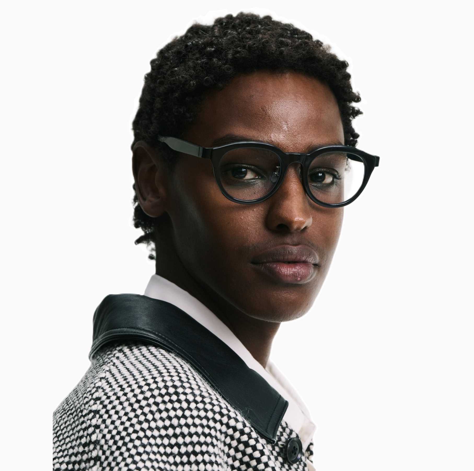 SOPHNET 2025 A/W 備長炭 BOSTON GLASSES (金子眼鏡製) - BLACK PRE ORDER ITEM (預訂中)