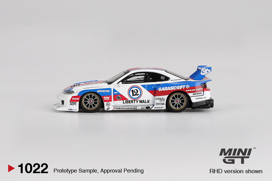 【預訂】Mini GT 1022 Nissan LB-Super Silhouette S15 SILVIA GARASIDRIFT x LBWK 2025