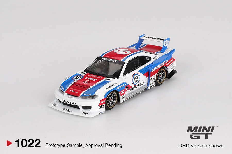 【預訂】Mini GT 1022 Nissan LB-Super Silhouette S15 SILVIA GARASIDRIFT x LBWK 2025