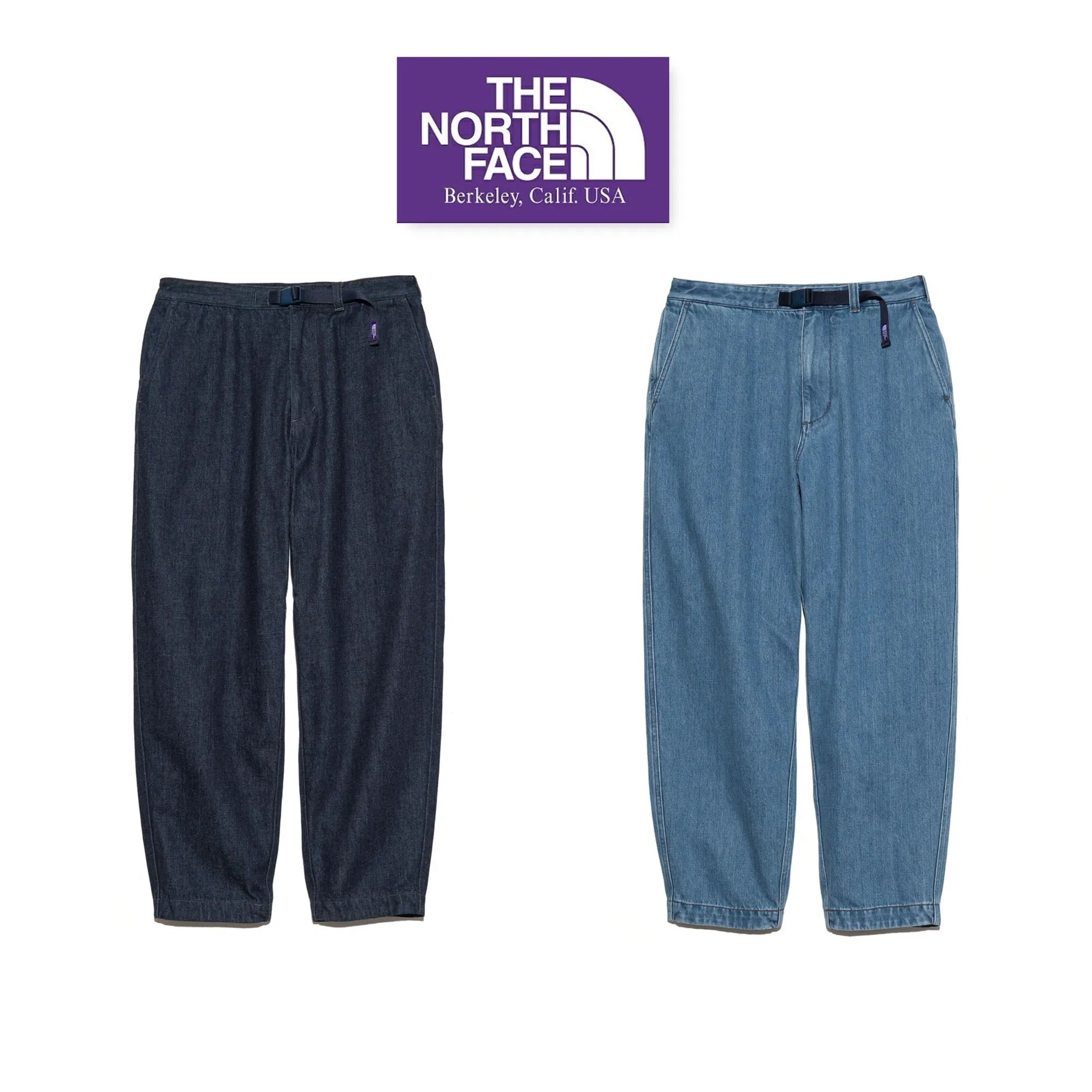 『代購+現貨商品』2025AW THE NORTH FACE LABEL 紫標 Denim Wide Tapered Field Pants 丹寧 牛仔 寬版 褲子 錐形褲 NT5357N / N25SC108 / N25FC068 現貨