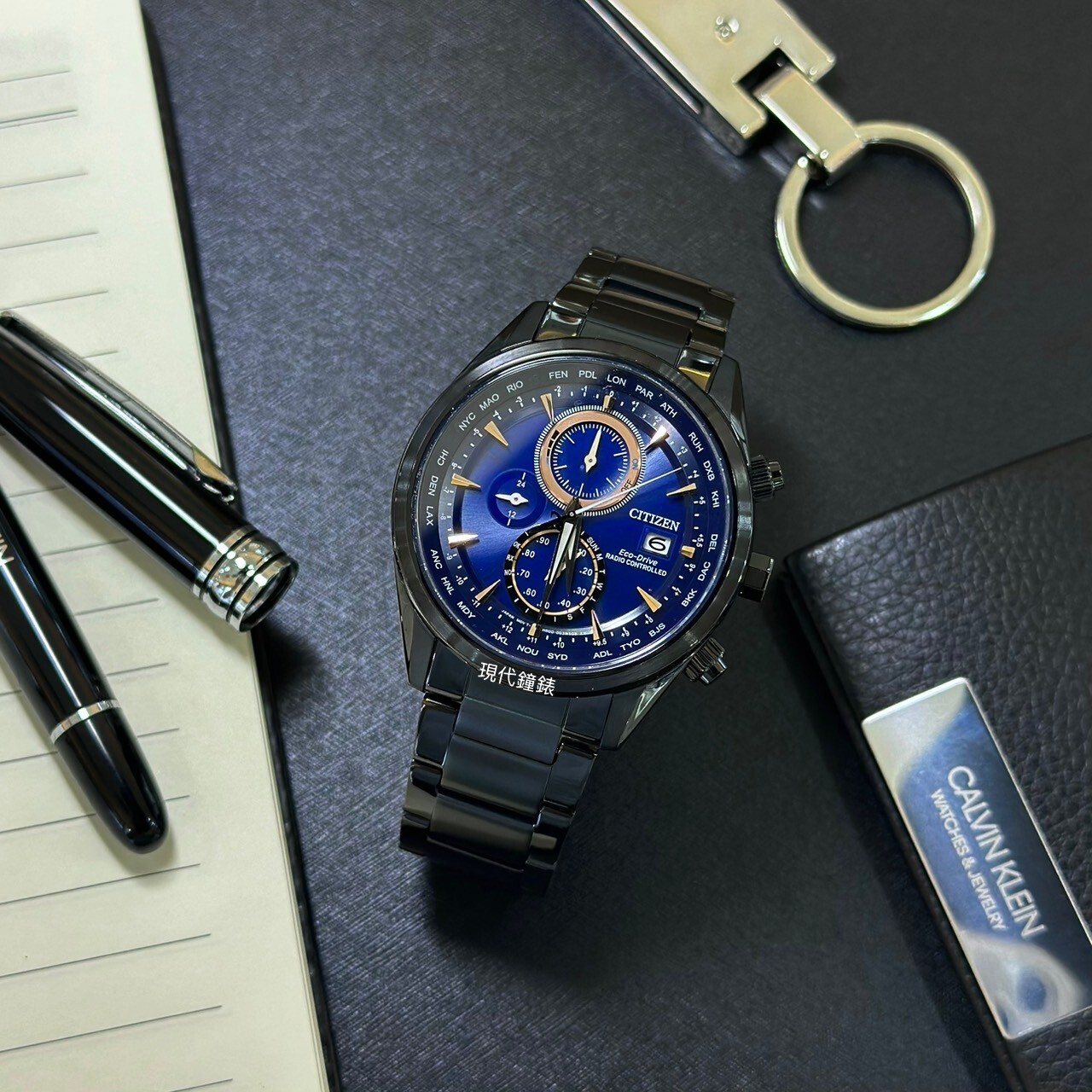 【CITIZEN 】GEN'T AT8265-81L 43mm Modern Watch