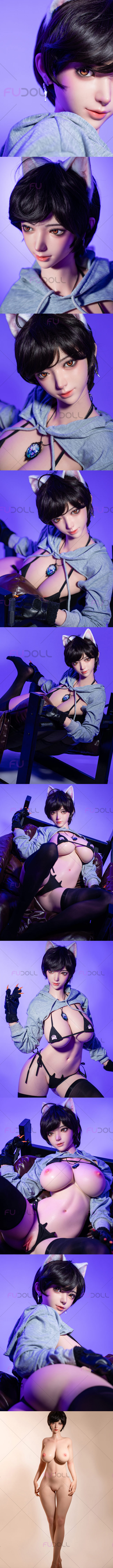 FUDOLL芙娃娃 J036 全矽膠娃娃 157cm皮紋款 楠枝 可動下巴 silicone sex doll