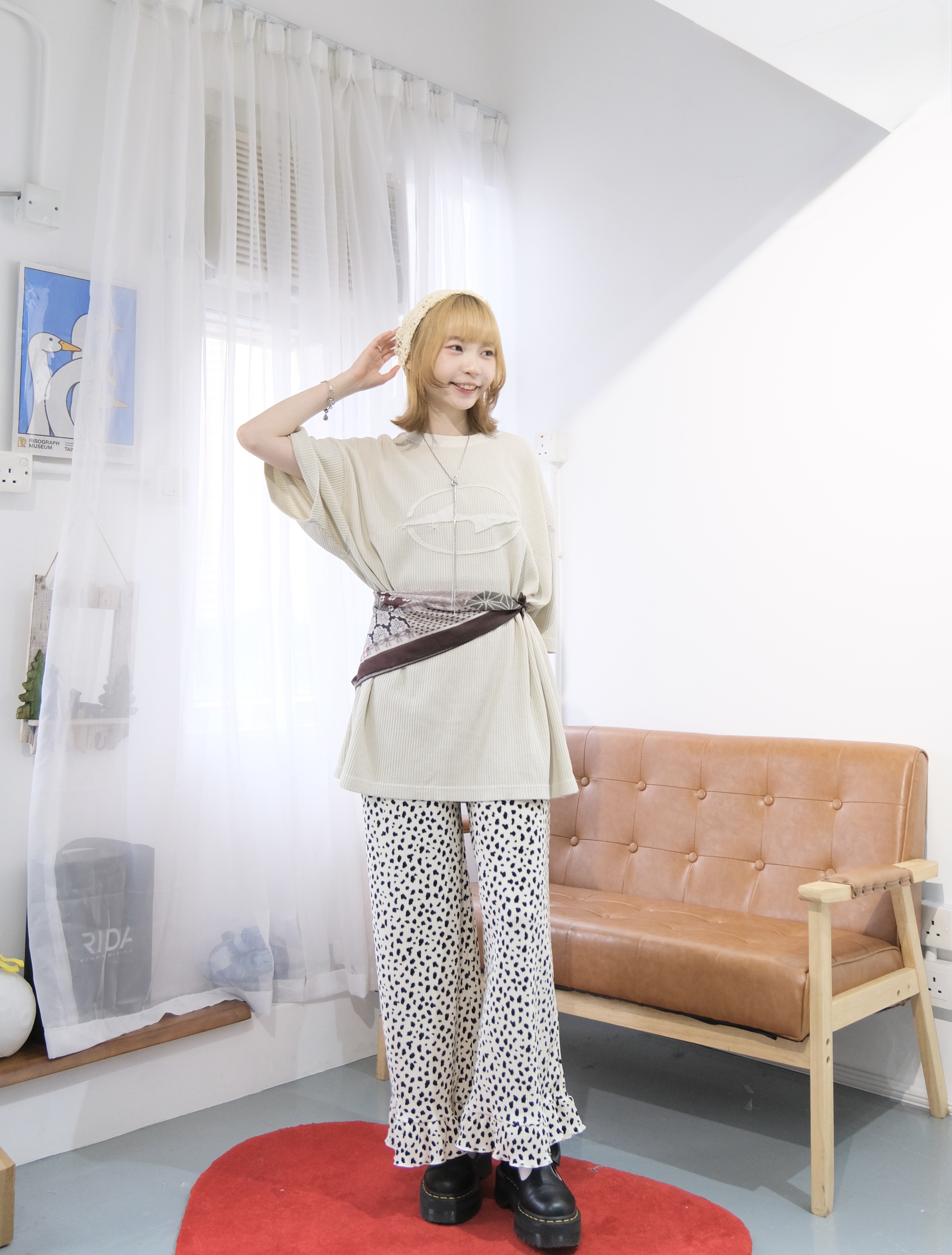 窩夫格STAR OVERSIZE TOP