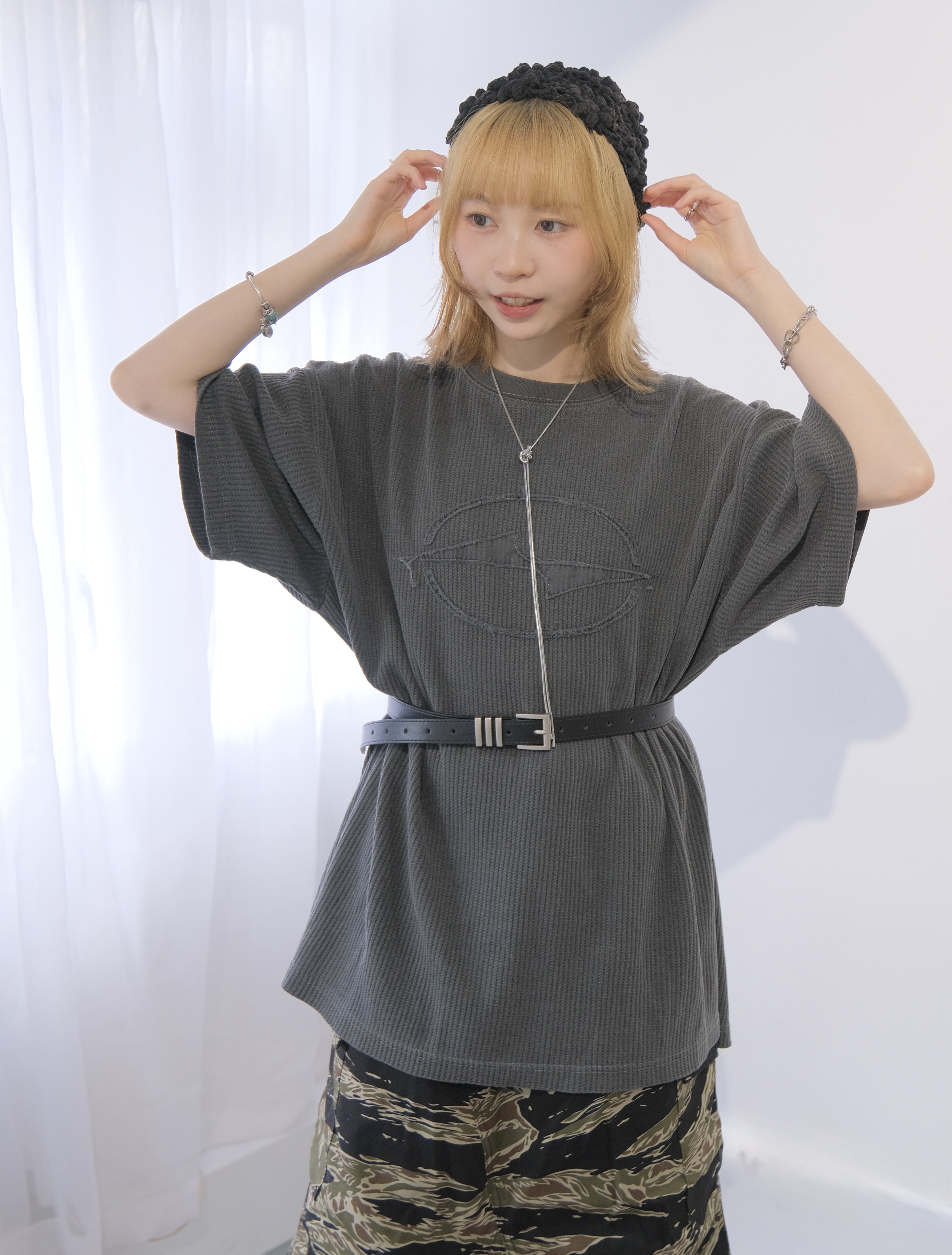 窩夫格STAR OVERSIZE TOP