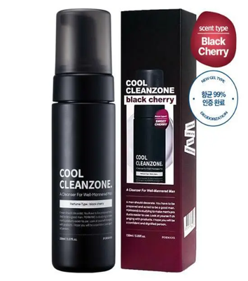 XC168 Pormans Cool Clean Zone 男士私密清潔泡沫 (原版黑櫻桃味) 150ml EXP: 2028 .02