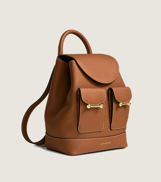 1SA0730-059 STRATHBERRY Osette Backpack Grain - Tan #20242-125-401-450 (B-BO-E)