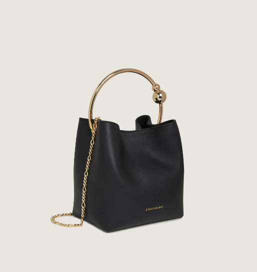 1SA0730-060 STRATHBERRY The Circus Leather - Black #20251-100-646-100 (B-BO-E)