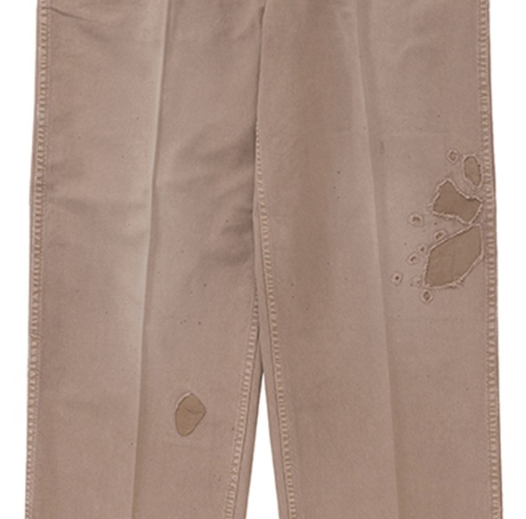 8/28 RE-STOCK: VISVIM WIDE CHINO PANTS CRASH - PRE ORDER ITEM (預訂中)