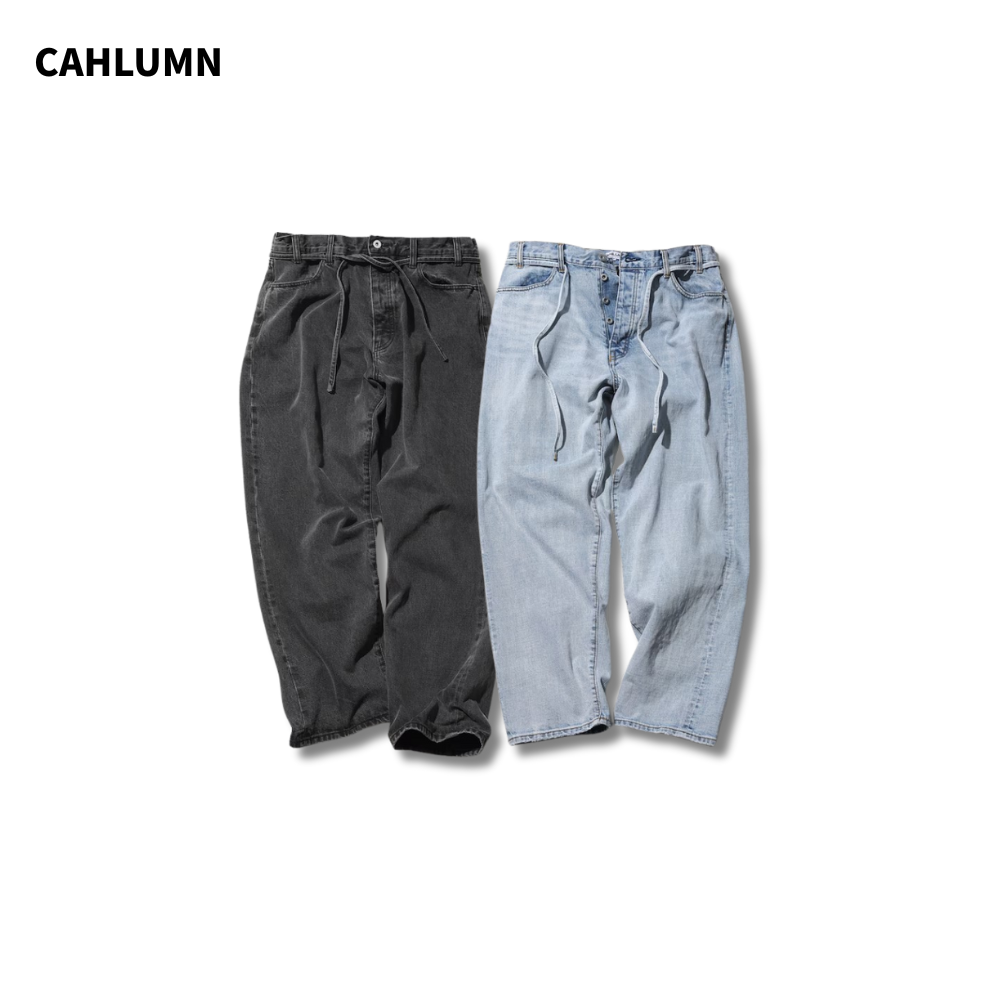 "代購" Cahlumn Selvedge Denim Pant “Baggy” 寬鬆 牛仔褲