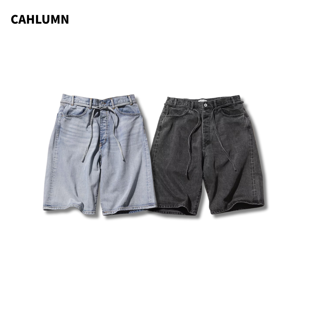 "代購" Cahlumn 赤耳 牛仔 寬鬆 短褲
