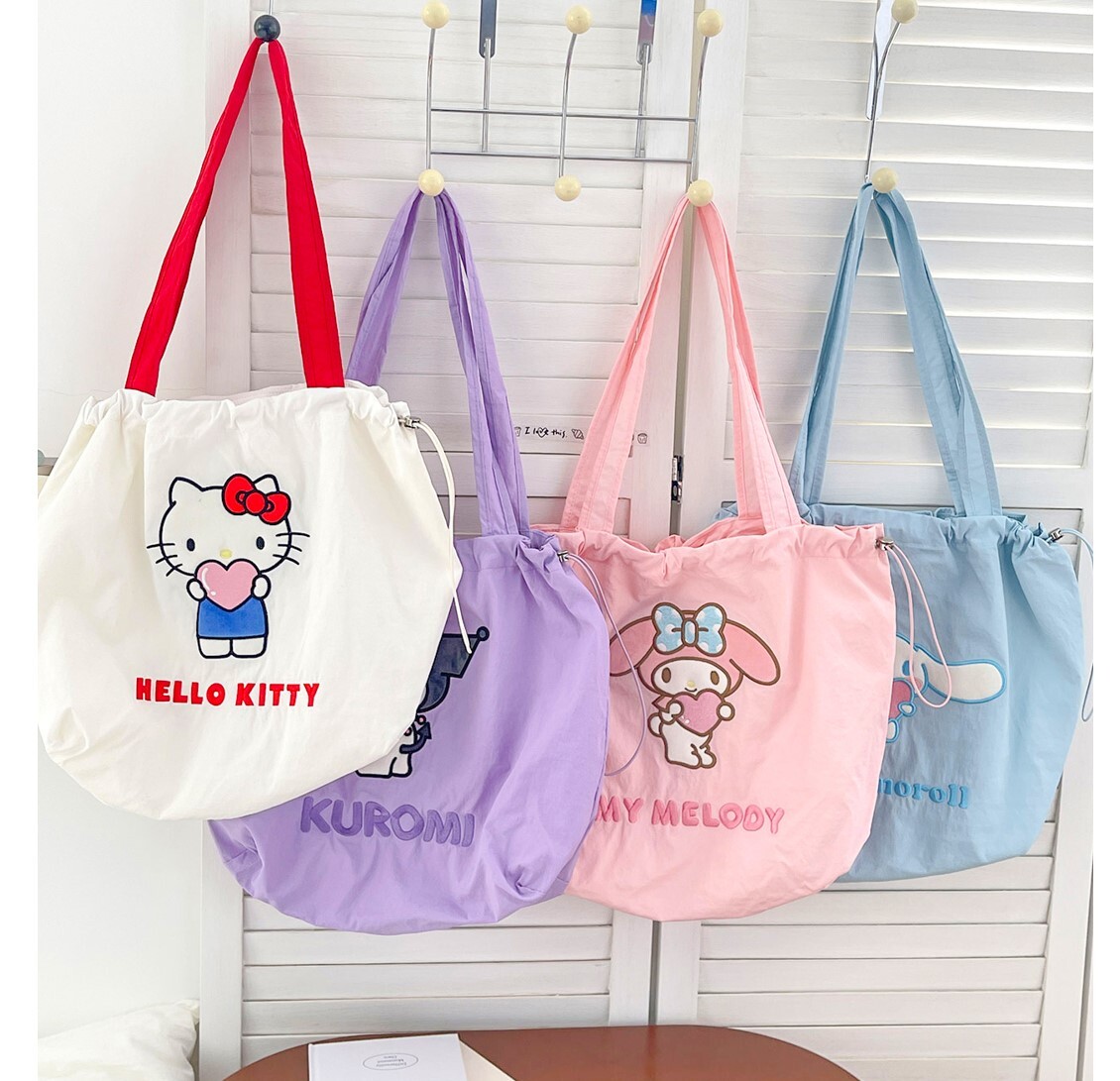 Hello Kitty  Sanrio | 大容量購物袋 | 單肩包