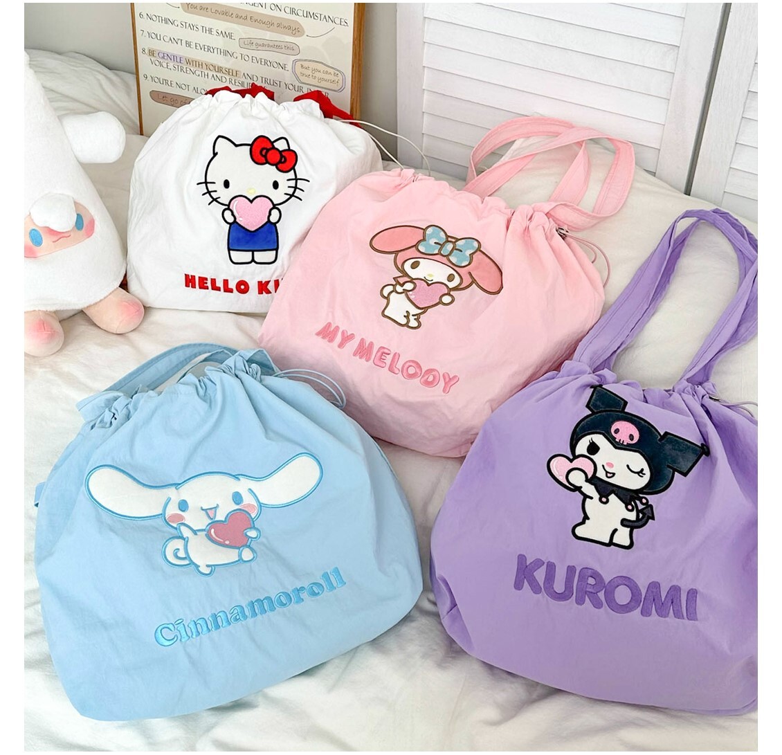 佻皮魔女 Sanrio | 大容量購物袋 | 單肩包